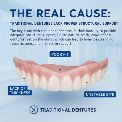 🦷Advanced Customized Full Denture Set🔥10,000+ Sold In Last 30 Day✨