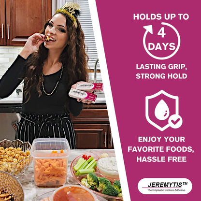 🛡️[Official Brand Store] JEREMYTIS™ Thermoplastic Denture Adhesive (🔥BUY 2 GET 1 FREE🔥)