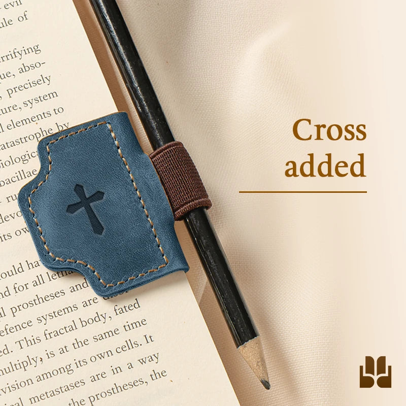 BygoneMark - Personalized Magnetic Leather Pen Holder Bookmark - 🔥LAST DAY 70% OFF🔥